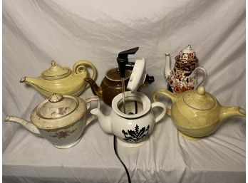 Halls, Booths, & Noritake Teapots , And Even A Magic Teapot