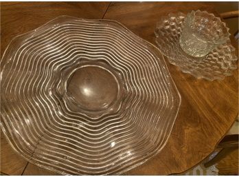 Exqusite Serving  Plate In Swirl Design And More