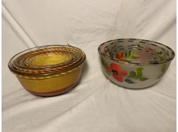 2 Sets Really Different  Nesting Bowls