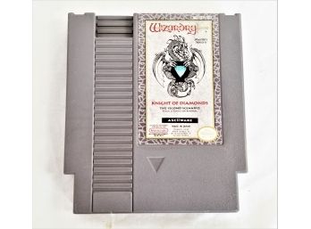 1985 Wizardry Knight Of Diamonds The Second Scenario Game Cartridge Nintendo NES
