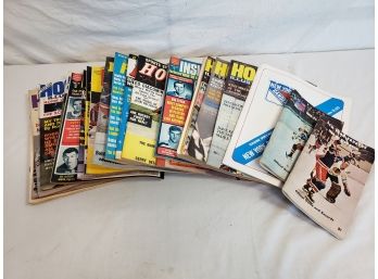 1960s 1970s Hockey Magazines