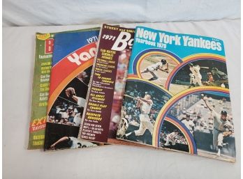 1971 New York Insiders Baseball Magazines