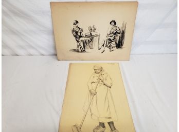 1911 Art Sketches