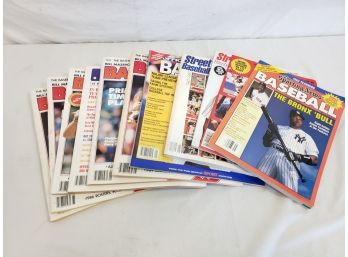 1980s 1990s Baseball Magazines