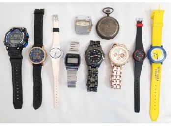 Selection Of Mens & Womens Wrist Watches: Guess, Casio, Vulcain & More