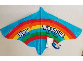 Vintage FIG NEWTONS Fruit Chewy Cookies Vintage Rainbow Colorful Kite  New