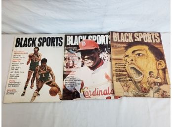 1971 Black Sports Magazines
