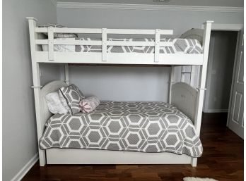 Pottery Barn Twin Size, Trundle Bunkbed
