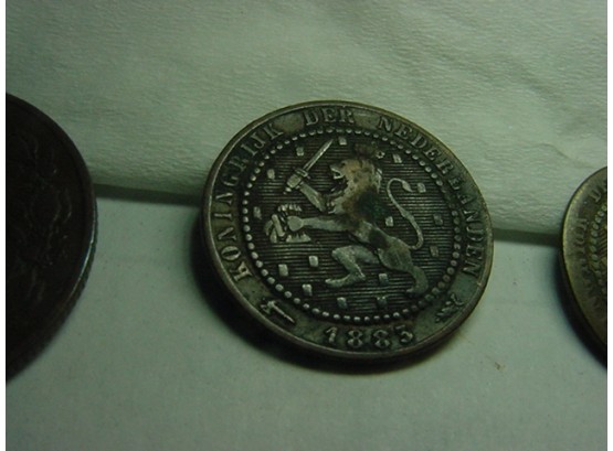 1883  Netherlands  1 Cent  Fine
