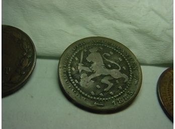 1883  Netherlands  1 Cent, Item B
