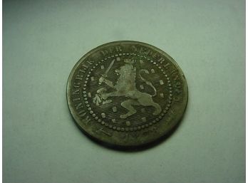 1878  Netherlands  1 Cent,  Item 1