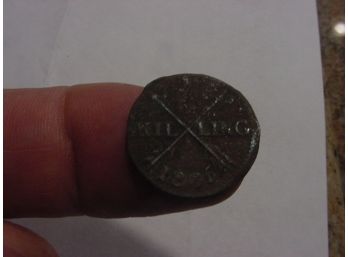 1805 Sweden  1/12 Skilling Coin   VF