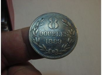 1889 H  Isle Of GUERNSEY  8  Doubles  XF