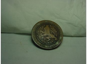 1881  Netherlands   1 Cent    Fine