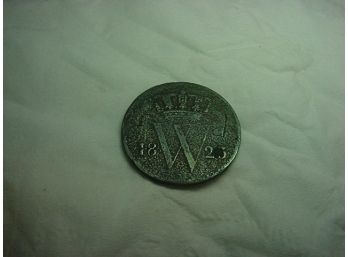 1823 B  Netherlands  1 Cent  VF