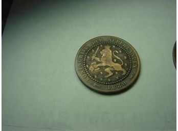 1880  Netherlands  1 Cent  Fine , Item C