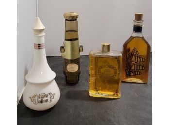 Collection Of Vintage Avon Brand Perfume And Cologne Bottles.  A3