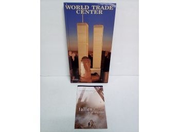 World Trade Center ( Hardcover) The Giants That Defied The Sky  & Softcover Remembrance Brochure   C3