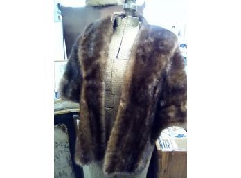Luxury Fur Stole Wrap From Gottfried Furs, Bridgeport, CT  CAVE