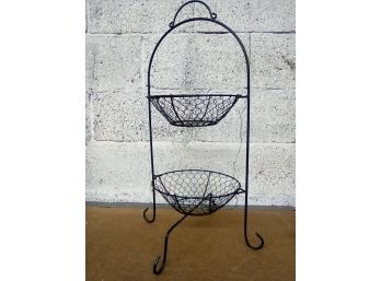 Attractive All Metal Baskets Tower For Display And Storage  CAVE