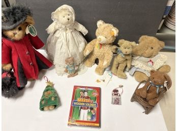 Fantastic Lot Of Steiff Bear, The Bearington Collection, The Brass Button Collection, Laurel & Hardy DVD D1