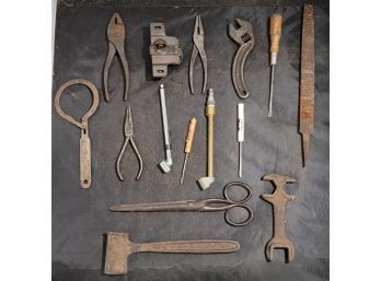 Collection Of Antique Tools.   F