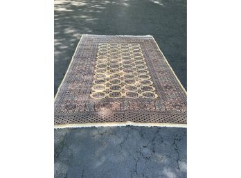 A Pakistani Bokura Handknotted Wool Carpet - 9x6