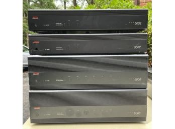 Adcom GFA 5002 And GFA 5006 Solid State Stereo Power Amplifiers - 2 Of Each!