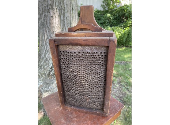 Awesome Primitive Handmade Cheese Grater Leitao - Pardi