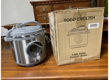 NEW In Box Todd English 6.3 Digital Pressure Cooker