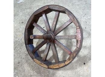 Antique Wood Wheel