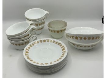 Corelle Livingware ~ Butterfly Gold ~ By Corning Lot
