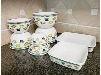 Villeroy & Boch Metal Bakeware & Nesting Bowl Set