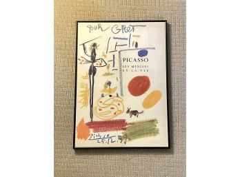 Picasso Les Menines ET LA VIE- Commercial Art Print- December 12 1959- Professionally Framed