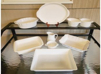 Villeroy Boch, Crate & Barrel , Pfaltzgraff And More White Dining, Baking & Serving Ware