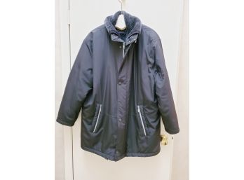 Men's Haupt Outerwear Germany Size 42R Black Winter Jacket