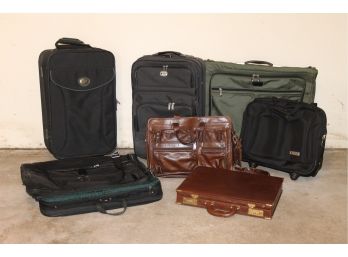 Mixed Lot Of Travel Bags From American Tourister, Delsey, F Anderson, Hartmann And More