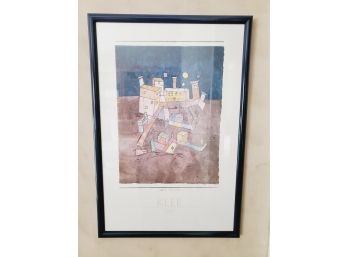 Framed Lithograph Wall Art By Paul Klee Party From G. ('Partie Aus G.'), 1927