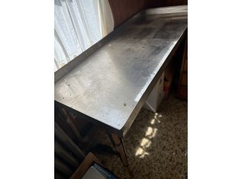 Metal Table With Hair Pin Legs-plant Stand