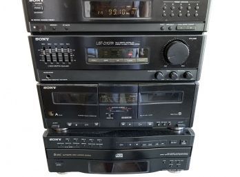 Sony Tape Deck/ Receiver/cD