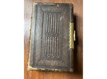 Book Of Common Prayer-new York 1850
