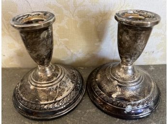 Sterling Columbia Weighted Candlesticks