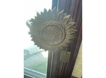 Sunflower Curtain Tie Backs