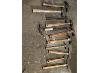 Lot Of Vintage Hammers (11)