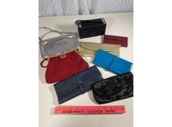 Collection Of Purses Clutches Wallets
