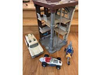 Vintage Ghostbusters Toys Firehouse Ecto