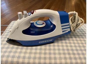 Oreck  Iron With Table Top Ironing Board