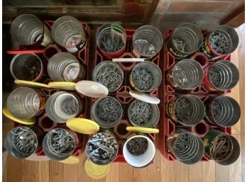 Collection Of Nails And Screws