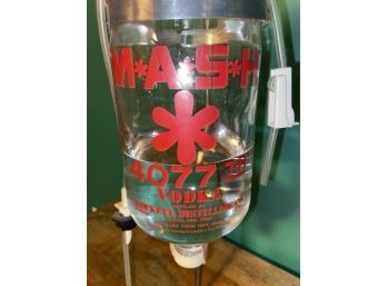 MASH 4077th Vodka Liquor Dispensing System IV Bottle Hawkeye Distilling Co