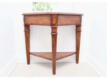 NeoClassical Triangular Accent Table